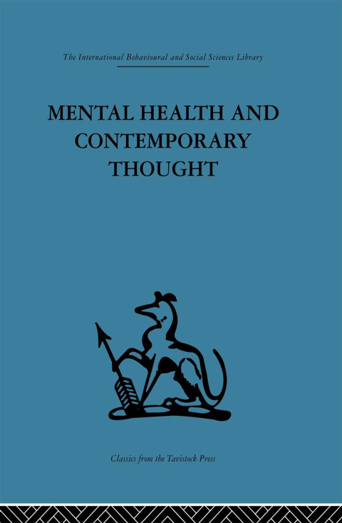 Cover image for book Mental Health and Contemporary Thought