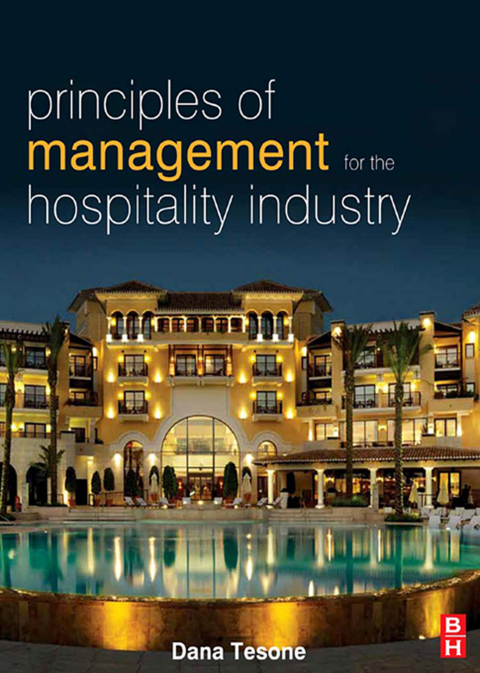 Cover image for book Principles of Management for the Hospitality Industry