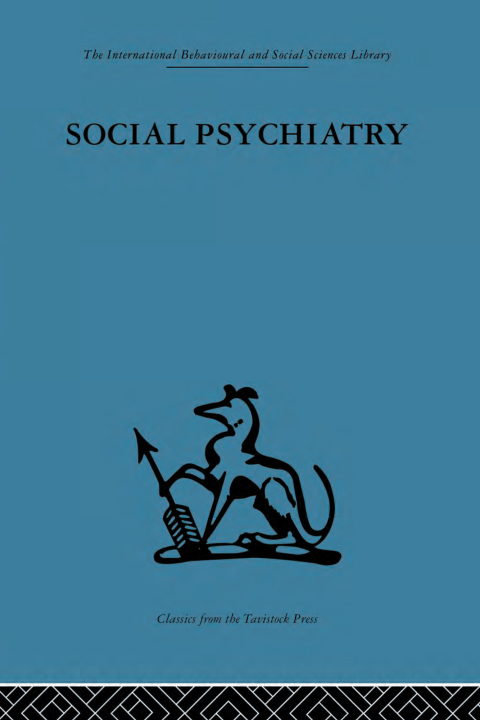 Cover image for book Social Psychiatry