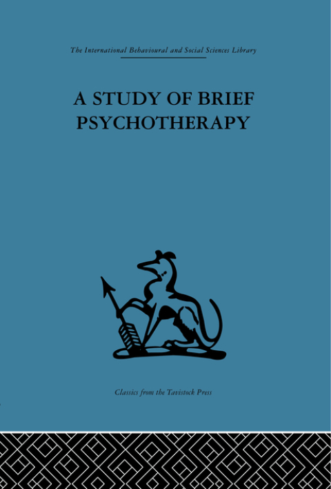 Cover image for book A Study of Brief Psychotherapy