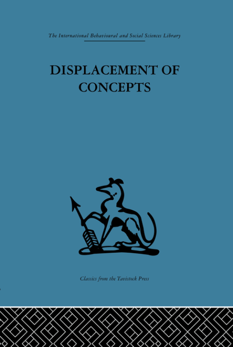 Cover image for book Displacement of Concepts
