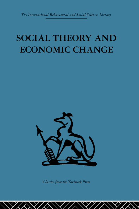 Cover image for book Social Theory and Economic Change