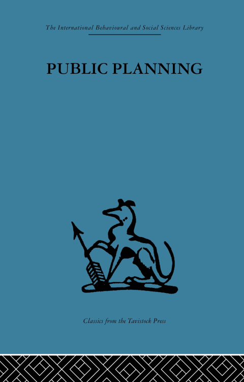 Cover image for book Public Planning