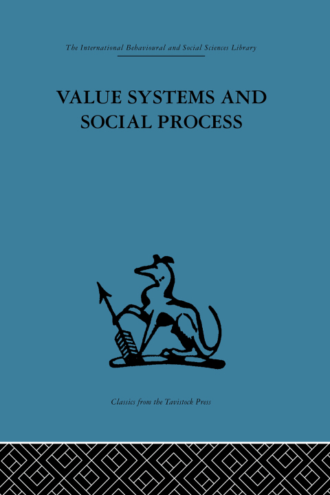 Cover image for book Value Systems and Social Process