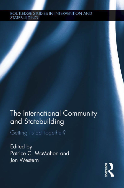 Cover image for book The International Community and Statebuilding