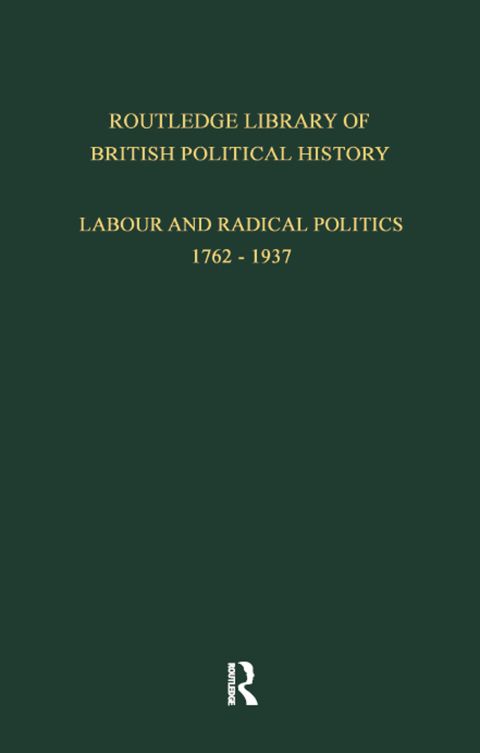 Cover image for book Routledge Library of British Political History