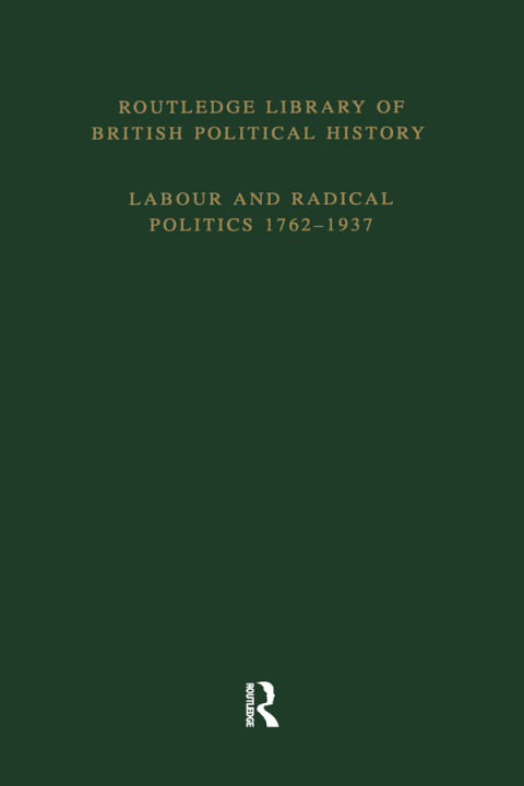 Cover image for book English Radicalism (1935-1961)