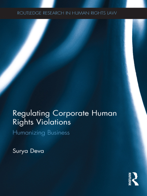 Cover image for book Regulating Corporate Human Rights Violations
