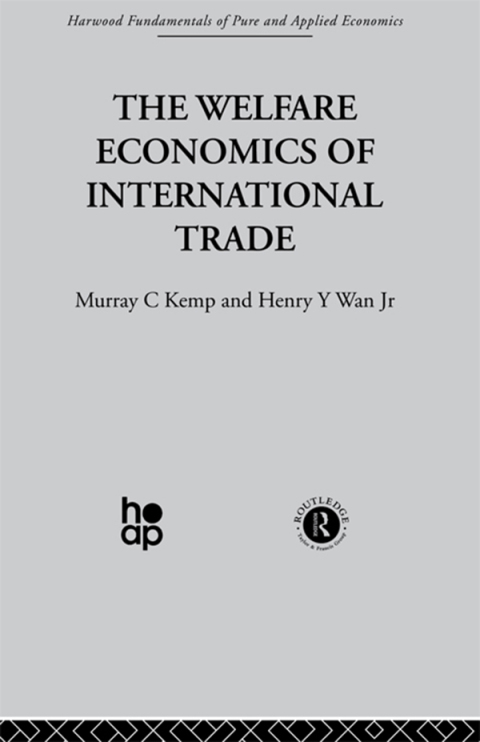 Cover image for book The Welfare Economics of International Trade