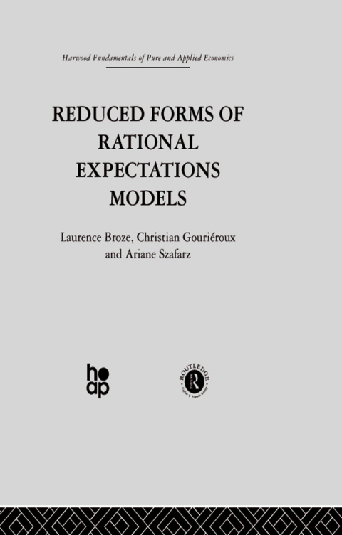 Cover image for book Reduced Forms of Rational Expectations Models