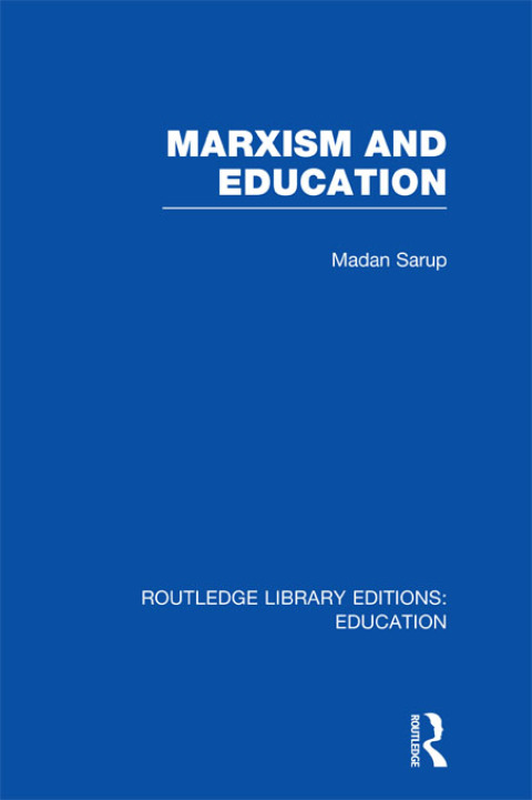 Cover image for book Marxism and Education (RLE Edu L)