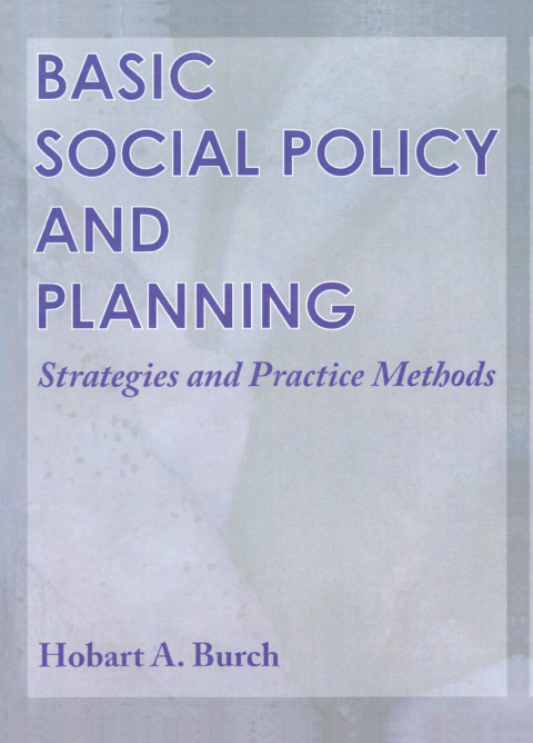 Cover image for book Basic Social Policy and Planning