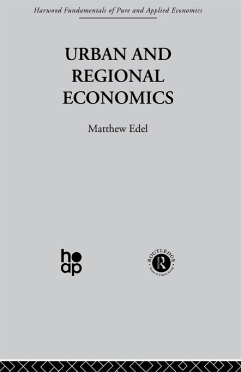 Cover image for book Urban and Regional Economics
