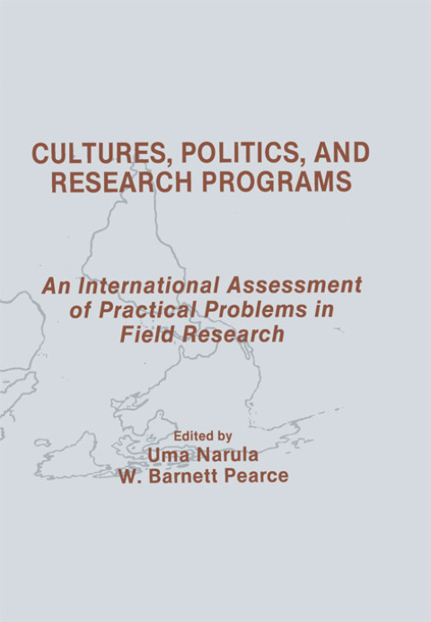 Cover image for book Cultures, Politics, and Research Programs