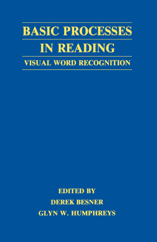 Basic Processes in Reading