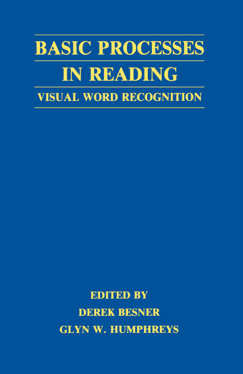 Cover image for book Basic Processes in Reading