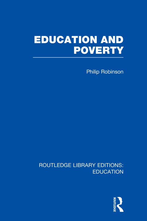 Cover image for book Education and Poverty (RLE Edu L)