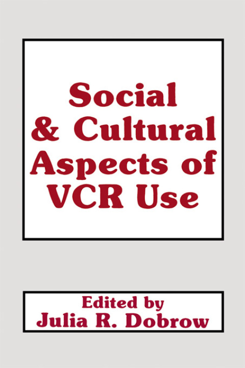 Cover image for book Social and Cultural Aspects of Vcr Use