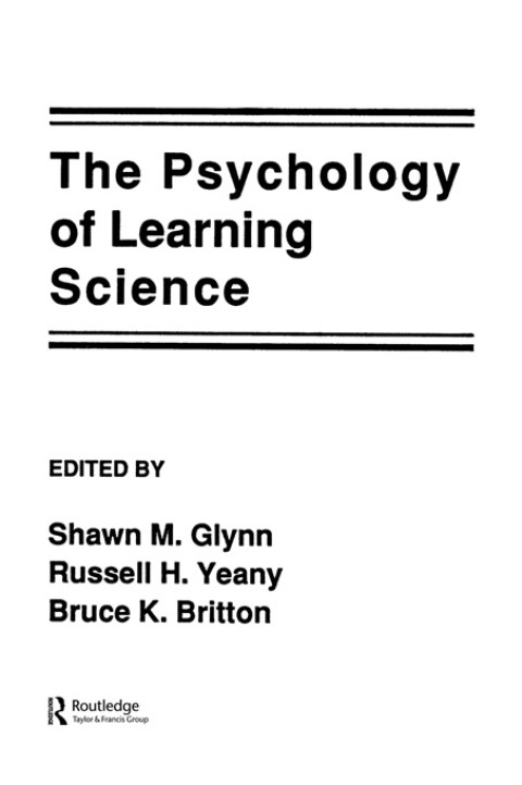 Cover image for book The Psychology of Learning Science