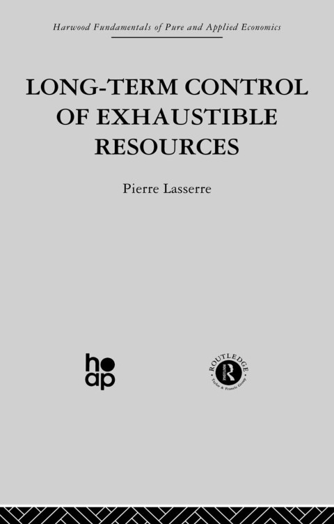 Cover image for book Long Term Control of Exhaustible Resources