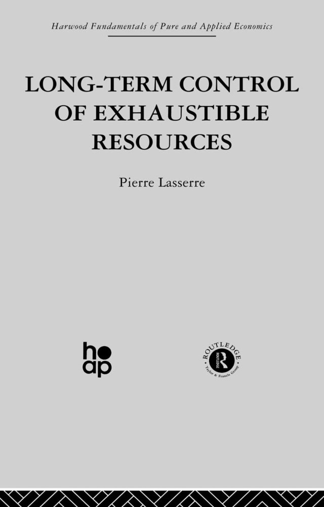 Long Term Control of Exhaustible Resources