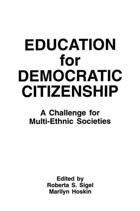 Cover image for book Education for Democratic Citizenship