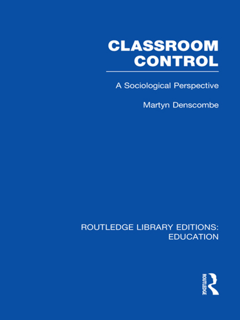 Cover image for book Classroom Control (RLE Edu L)
