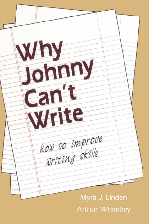 Cover image for book Why Johnny Can't Write