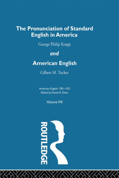 Cover image for book The Pronunciation of Standard English in America
