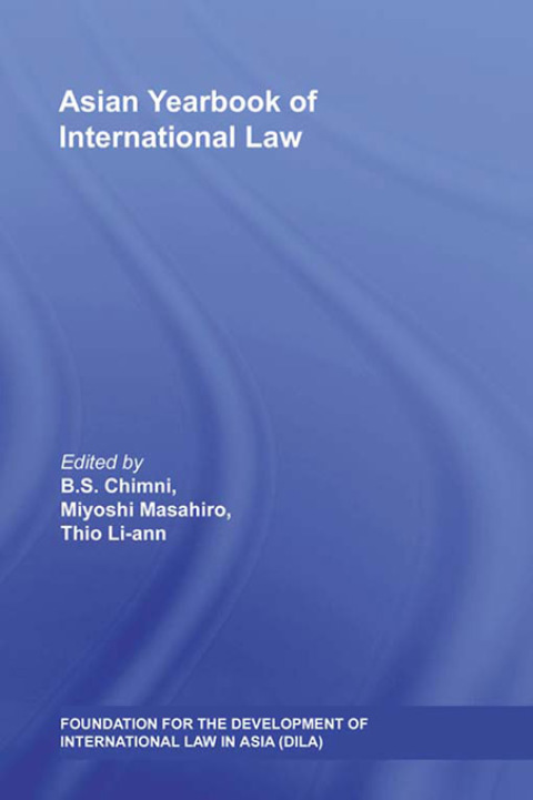 Cover image for book Asian Yearbook of International Law