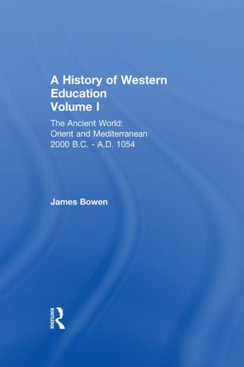 Cover image for book Hist West Educ:Ancient World V 1