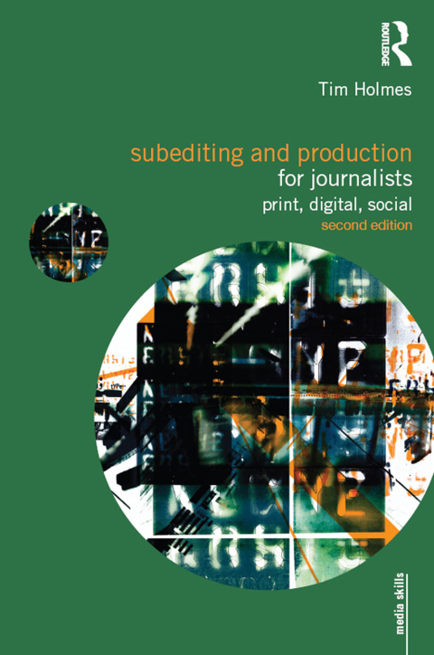 Cover image for book Subediting and Production for Journalists