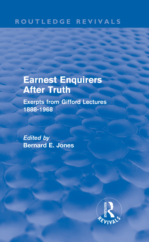 Cover image for book Earnest Enquirers After Truth (Routledge Revivals)