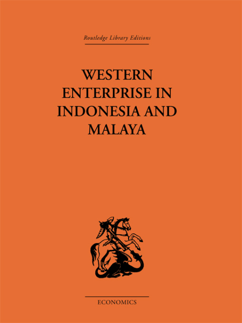 Cover image for book Western Enterprise in Indonesia and Malaysia