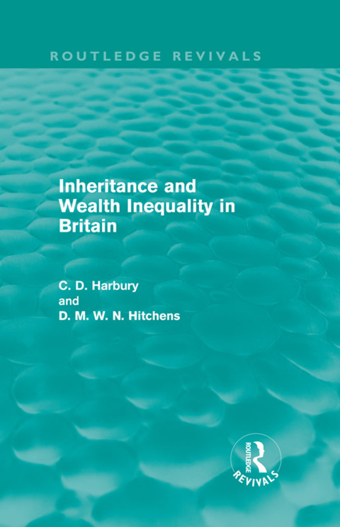 Cover image for book Inheritance and Wealth Inequality in Britain