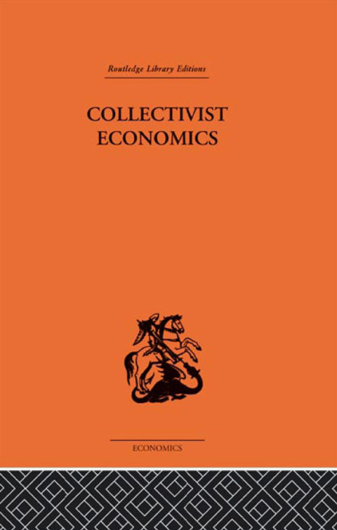 Cover image for book Collectivist Economics