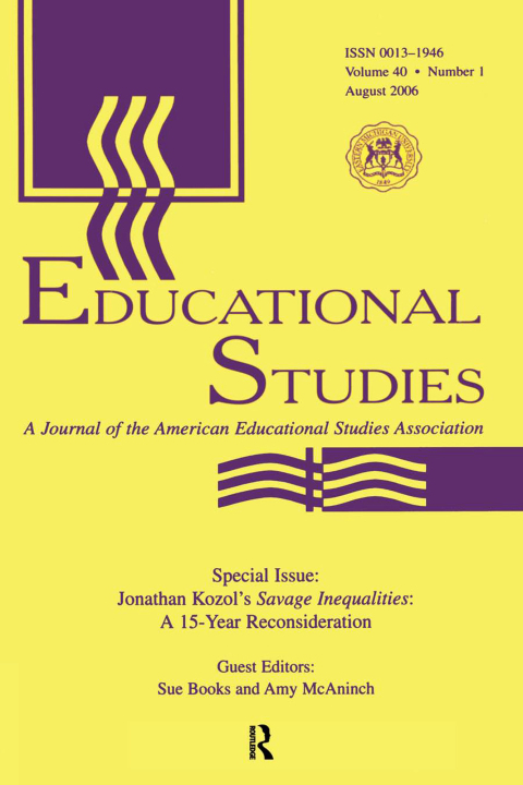 Cover image for book Guest Editor'S Introduction Es V40#1
