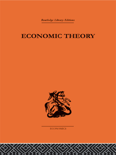 Cover image for book Economic Theory