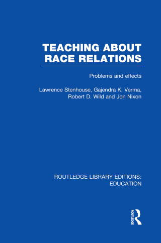 Teaching About Race Relations (RLE Edu J)