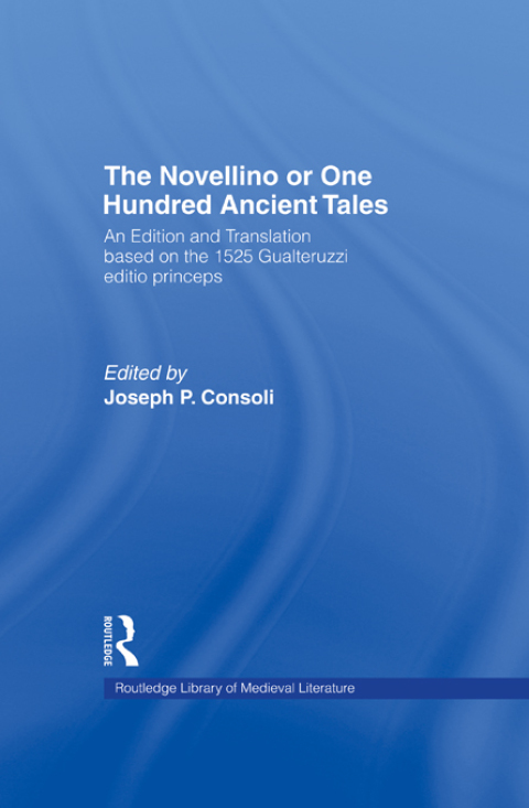 Cover image for book The Novellino or One Hundred Ancient Tales