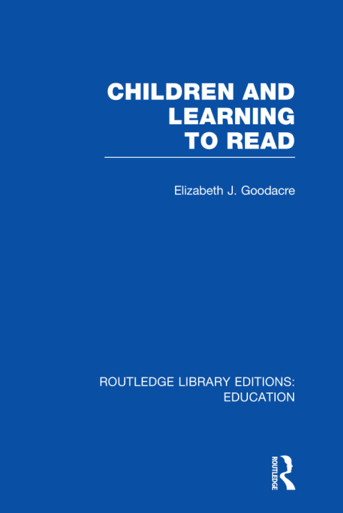 Cover image for book Children and Learning to Read (RLE Edu I)