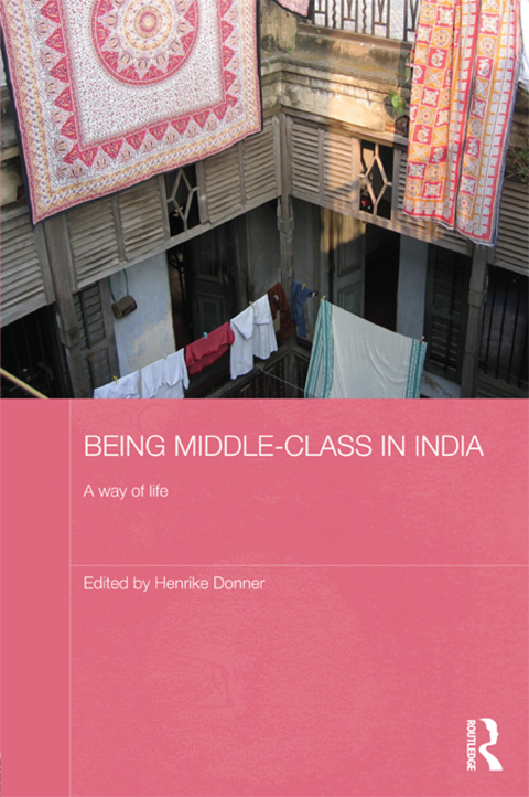 Cover image for book Being Middle-class in India