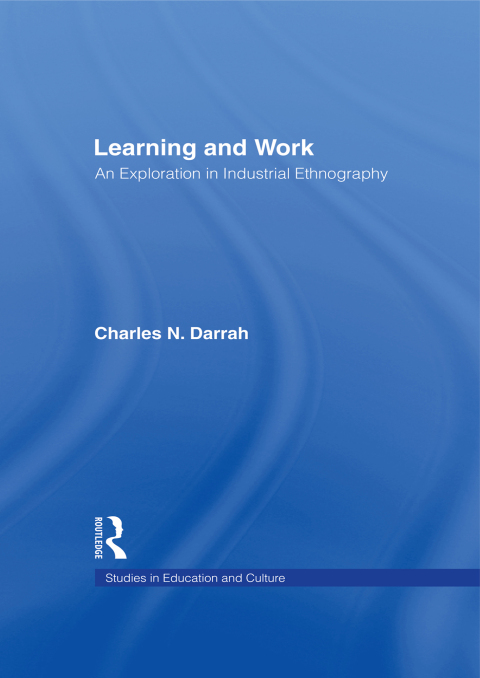 Cover image for book Learning and Work