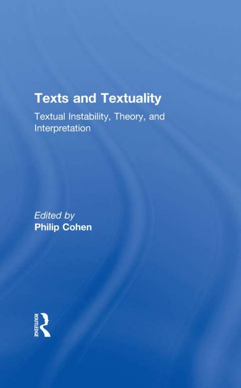 Texts and Textuality 