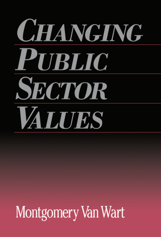 Changing Public Sector Values