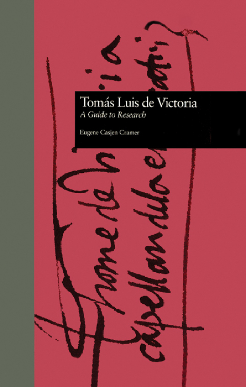 Cover image for book Toms Luis de Victoria