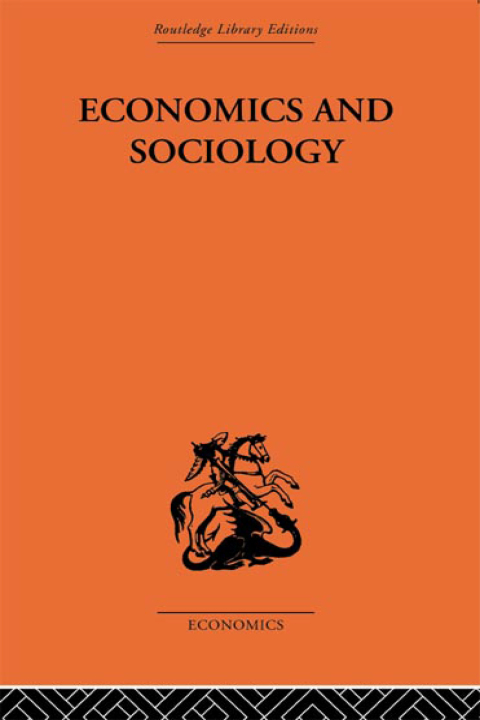 Cover image for book Economics and Sociology