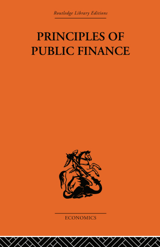 Principles of Public Finance