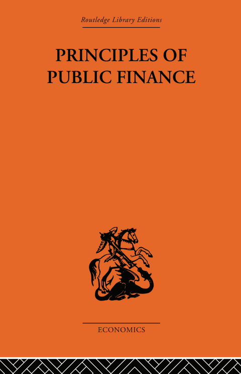 Cover image for book Principles of Public Finance