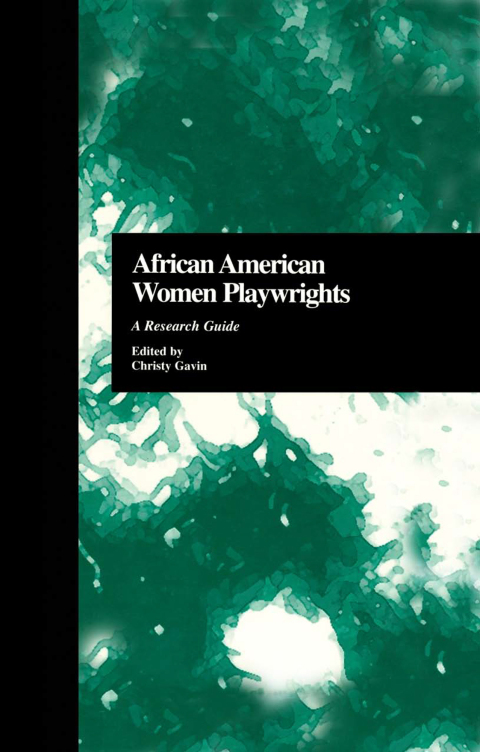 Cover image for book African American Women Playwrights